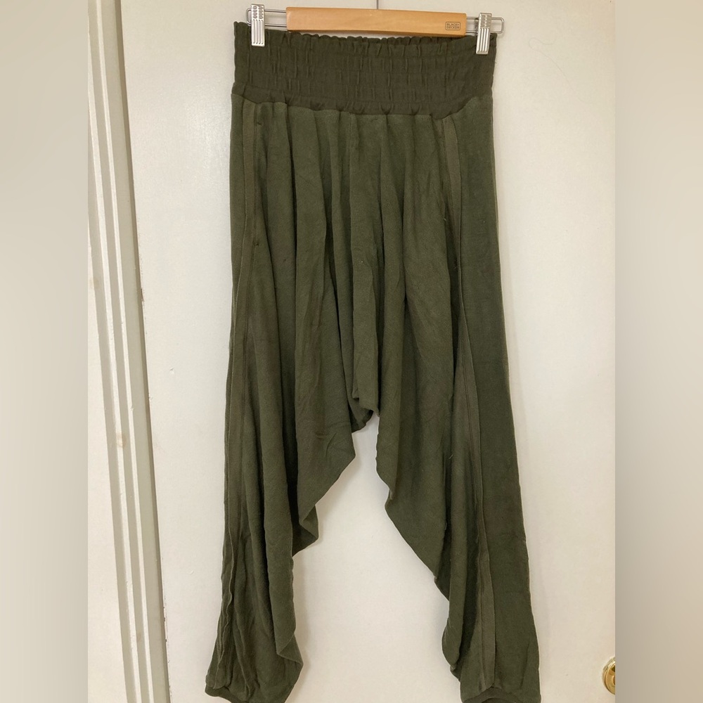 FP Movement drop crotch capri harem pants